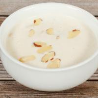 82. Kheer, Rice Pudding · Rice cooked with milk, sugar and nuts.