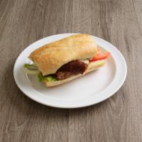 Italian Burger · Includes sausage, 2 cheeses, and condiments. Choice of cheese.
