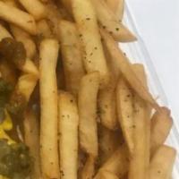 Fries · Fresh cut golden french fries dusted with lighthouse seasoning. 