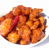 General Tso's Chicken · Deep fried with sweet and spicy sauce.