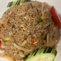 HOUSE FRIED RICE  · Jasmine rice stir fried with egg, onion, pea and carrot. New lower prices, thanks to inflati...