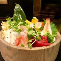 SASHIMI PLATE · 12 pieces of chef’s choice Sashimi.