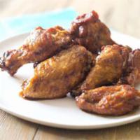 Deep Fried Chicken Wings 炸鸡翅 · Cooked wing of a chicken coated in sauce or seasoning.