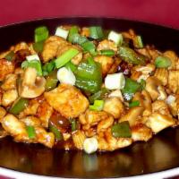 Garlic Chicken 大蒜鸡 · Stir fried with fresh garlic and other fresh vegetables.