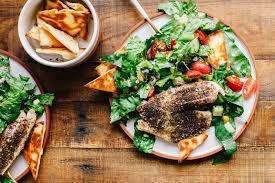 Tilapia Fish Salad · 