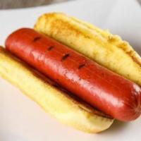 1 beef hot dog · 1 Hot dog beef