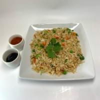 Fried Rice · Veggies, tofu, chicken or pork. Fried rice: 

Fried rice is prepared with a variety of fresh...
