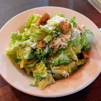 Fonda Salad · Romaine, Parmesan, croutons, Caesar dressing.