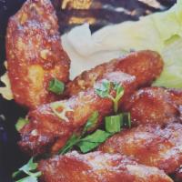 Thai Chicken Wings Dinner  · Chicken wings tossed in our house made spicy Thai sauce.