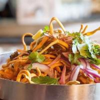 Kao Soy Dinner  · Northern Thailand favorite; savory curry noodles, limes, fried shallots, bean sprouts, cilan...