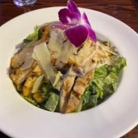 Traditional Caesar Salad · Romaine lettuce, caesar dressing and herb croutons.