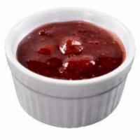 Strawberry Sauce · A side of sweet strawberry filling, perfect for dressing up our classic cheesecake or any ot...
