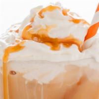 Messy Caramel Latte · Add flavor for an additional charge.