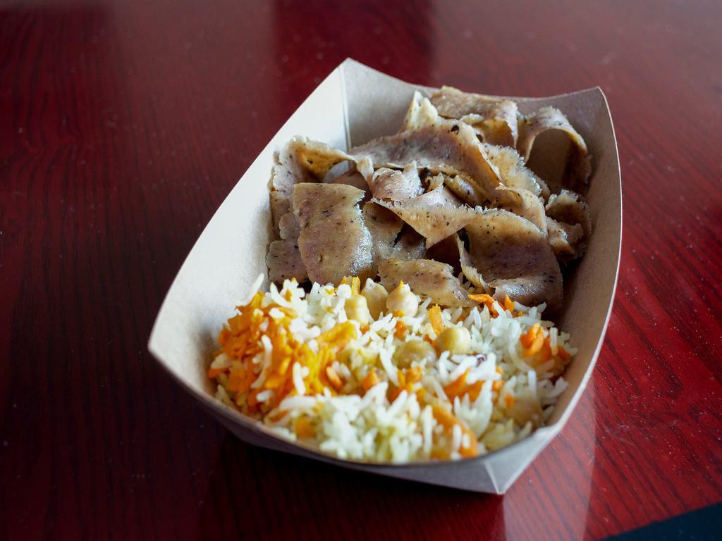 13. Kid's Lamb Beef Gyros box · Served with fries or rice.
