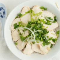 14. Chicken Rice Noodle · Soup that is made with chicken, broth, noodles, and vegetables. 