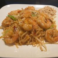 Pad Thai Noodle · The most famous stir-fried Thai rice noodles with sliced meat, eggs, scallions, bean sprouts...