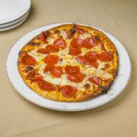Make Your Own Pizza · Served with sauce and mozzarella. Add toppings for an additional charge.