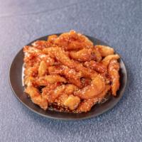 118. Sesame Chicken · Deep fried chicken breast in house special sauce and served with sesame seed.