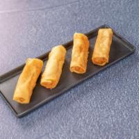 201.	Vegetable Egg Roll · 4 pieces.