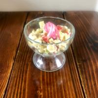 Potato Salad · Crunchy diced celery, onion, bell pepper and hard-boiled cage-free eggs, tossed in house-mad...