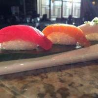 Sushi App · 1 piece of tuna, salmon, yellowtail, and white fish.