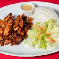 2. Spicy Chicken Teriyaki · Grilled chicken stir-fried with our unique hot sauce.