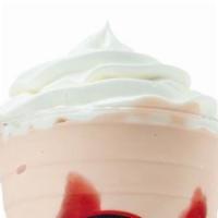 Strawberry Shake · Hand dipped ice cream blended with milk for an authentic home-made shake