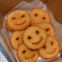 Smiley Potato Fries · 8 pcs served w/side of Ketchup