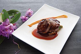 Filet Mignon Teriyaki · Served with rice and miso soup or salad.