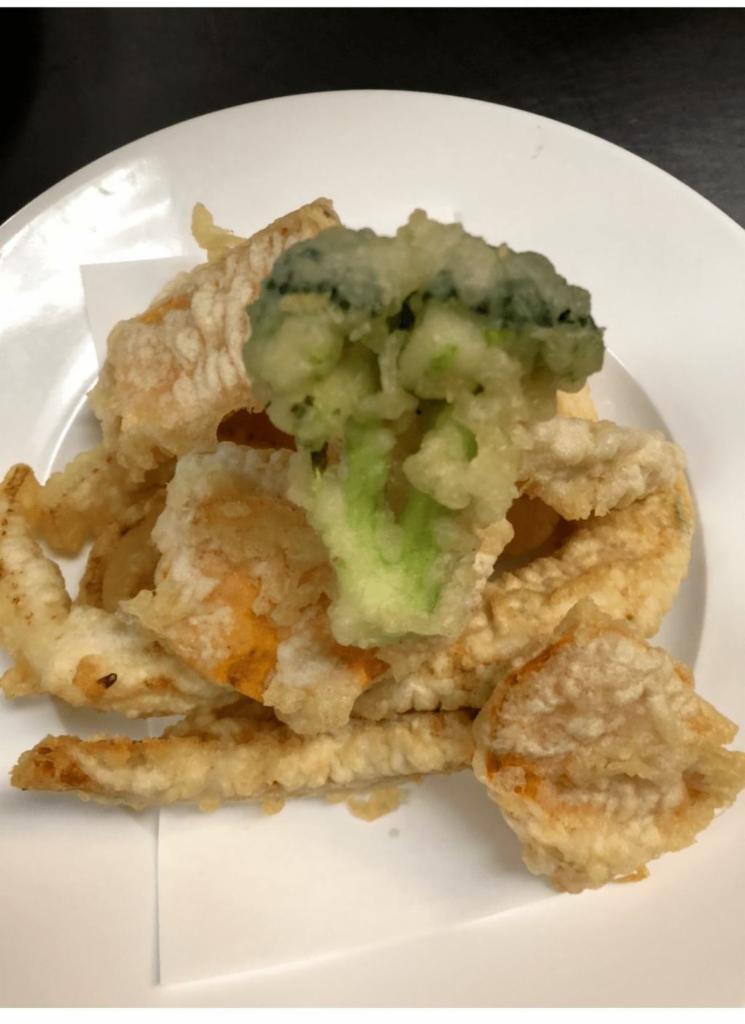 Vegetable Tempura · Served with rice and miso soup or salad.