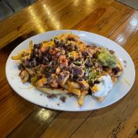 Philly Cheesesteak Fries · Ultimate crisp Fries loaded with Philly cheesesteak meat, Bacon bits, Jalapenos, and Pico to...