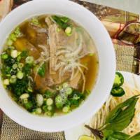 N2. Brisket Noodle Soup - Phở nạm · Cooked Beef brisket