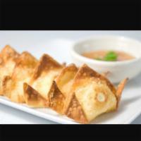 12. Cheese Wontons · 6 pieces.