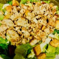 Grilled Chicken Salad · Served over choice of salad.
