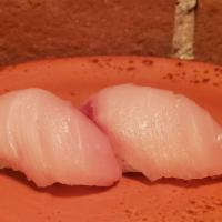 2 Pieces Hamachi Sushi  · Yellow tail.