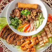 Create your own vermicelli bowl (2 toppings) · Put together your own delicious and healthy combination. Mixed & matched your favorite grill...