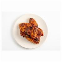 Nashville Hot Baked Wings · Antibiotic & hormone free chicken wings, safflower oil, gluten-free flour, chili powder, pap...