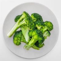 Simply Roasted Broccoli · Broccoli, safflower oil, sea salt (GF, Vegan) (Served Warm)