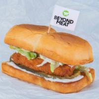 Beyond® Bad Mutha Clucka Slider · Crispy fried Beyond® tender, spiced to your liking, Plain, Nashville Hot or Nashville Hotter...