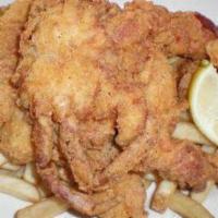 41. Soft Shell Crab Platter · 2 crabs Served with choice of side.