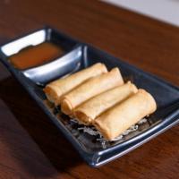 A1. T.E.A Spring Roll · Rice paper or crispy dough filled with shredded vegetables. 