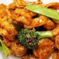 Shrimp in Garlic Sauce · 鱼香虾 Spicy