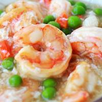 Shrimp with Lobster Sauce · 虾龙糊