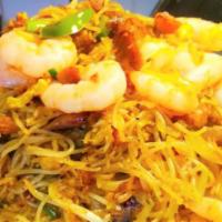 Singapore Rice Noodle · 星洲炒米粉 Curry Flavor