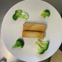 3b. Vegetable Spring Roll · 2 pieces.
