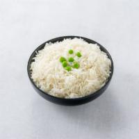 Rice · Plain basmati rice.