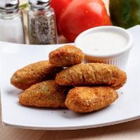 Jalapeno Poppers · Served with ranch.