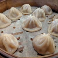 Shanghai Pork Dumpling (xlb xiao long bao) · 10 pieces of Shanghai style small pork dumplings