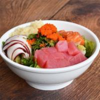 Fresh Salad Poke Bowl Dinner · Build Your Own