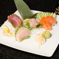 3. Sashimi Plus · 10 pieces of sashimi. Includes miso soup.